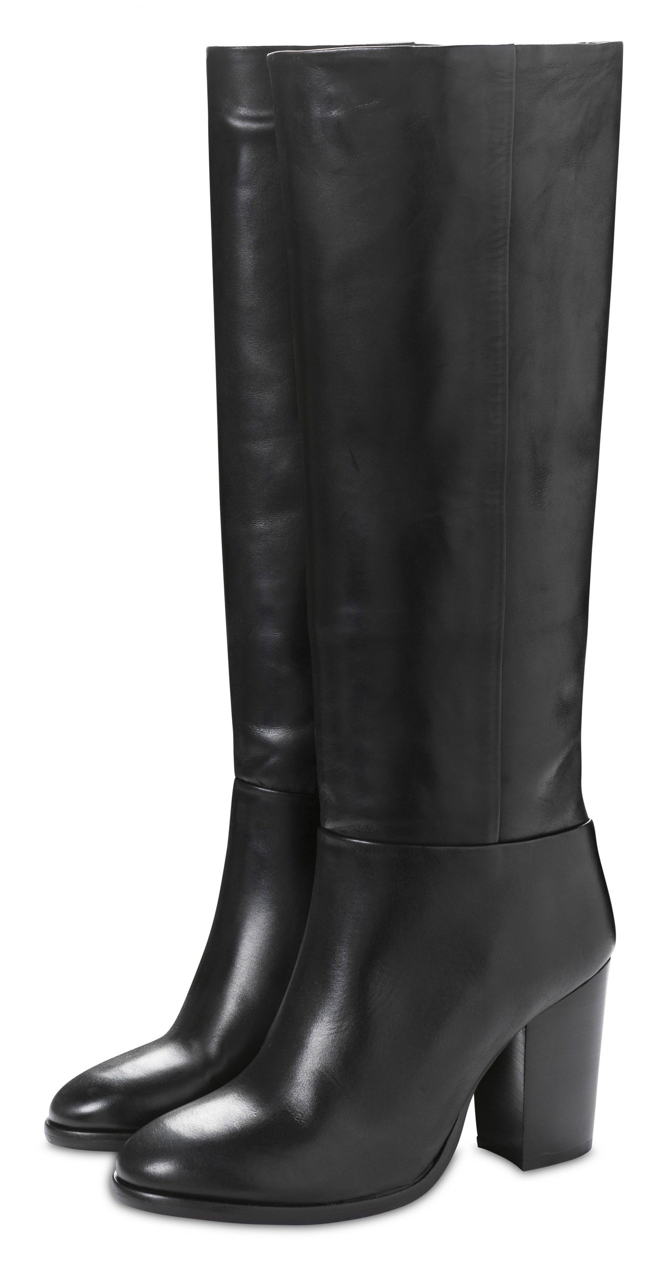 YAYA - Black High Leather Boots – Energy Clothing Stamford