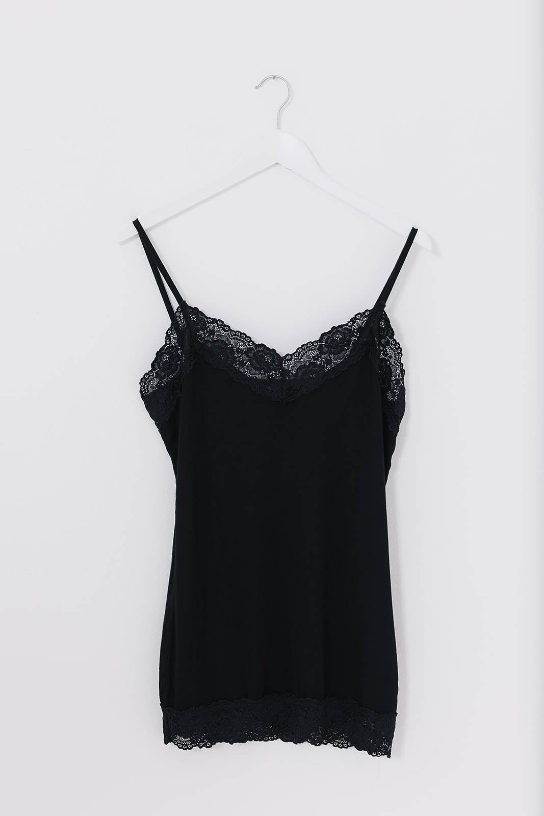 A POSTCARD FROM BRIGHTON - Black Ling Ling Lace Vest – Energy Clothing ...